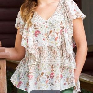 Matilda Jane Fly By Top sz M